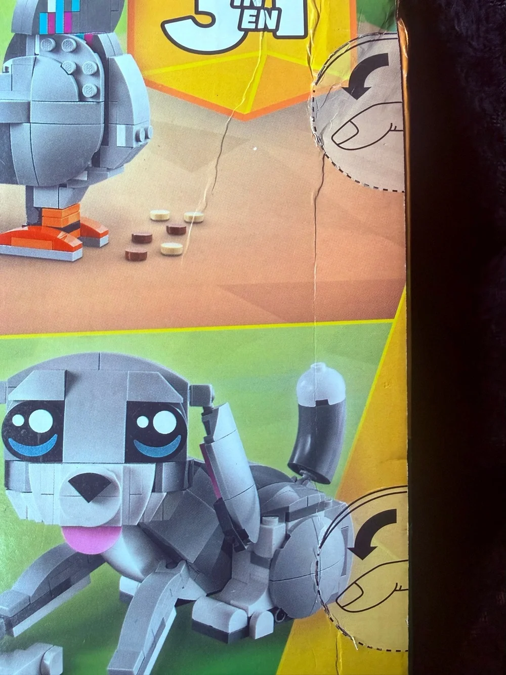 Gray Cat Building Toy - Gray